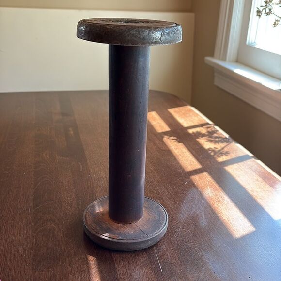 Vintage 9” Wooden Spool - Picture 5 of 5